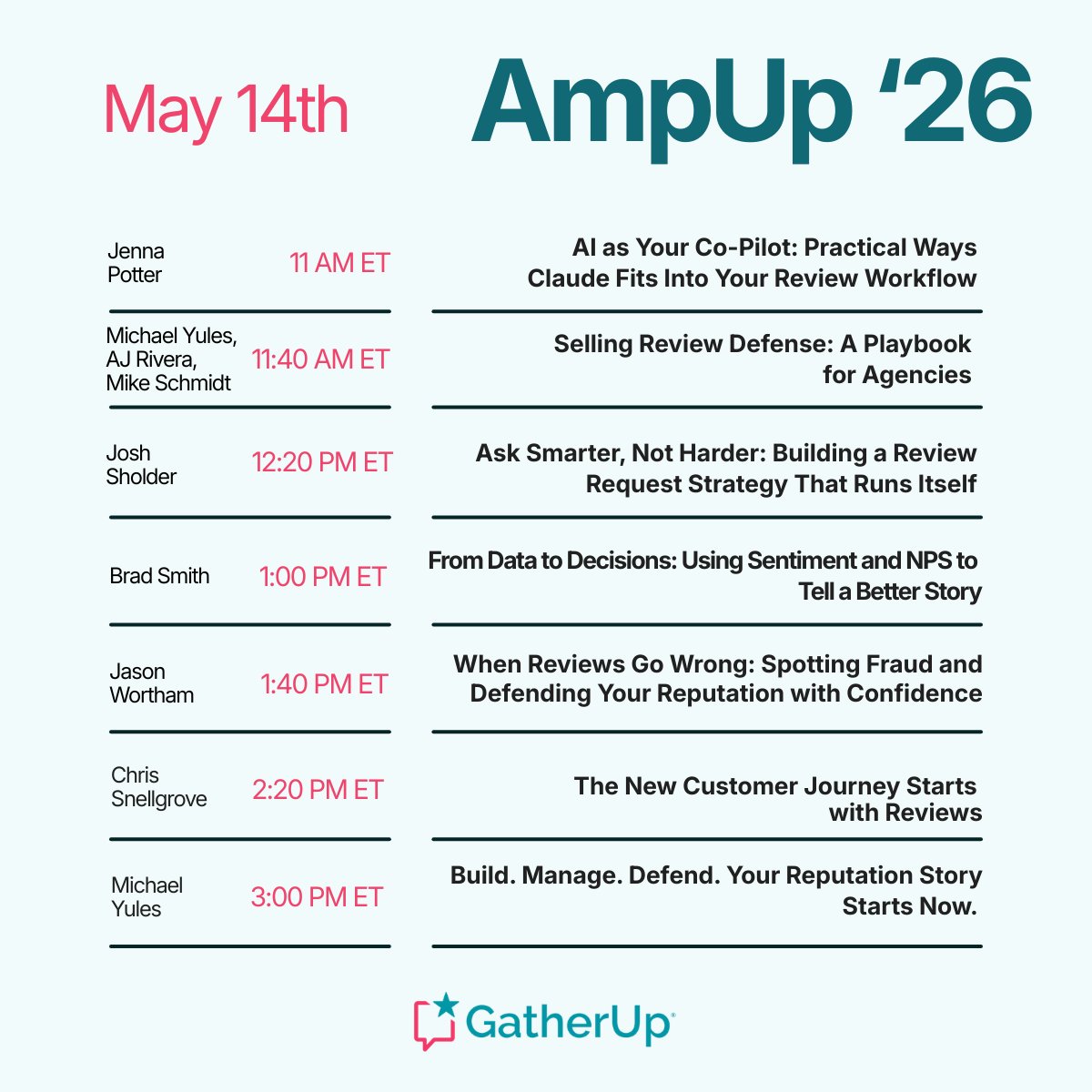 GatherUp tweet media