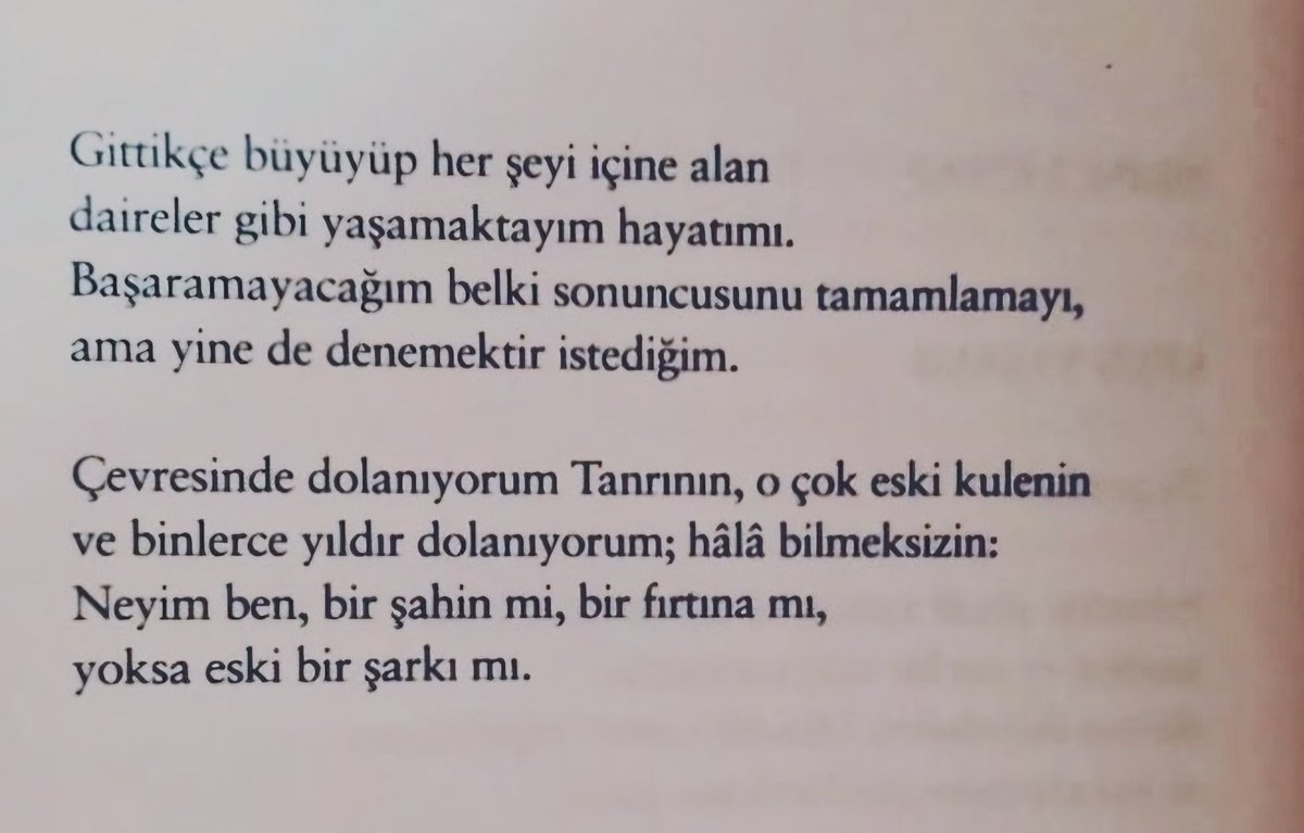 ev'vel şiir tweet media