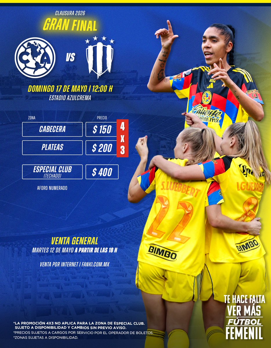 Club América Femenil tweet media