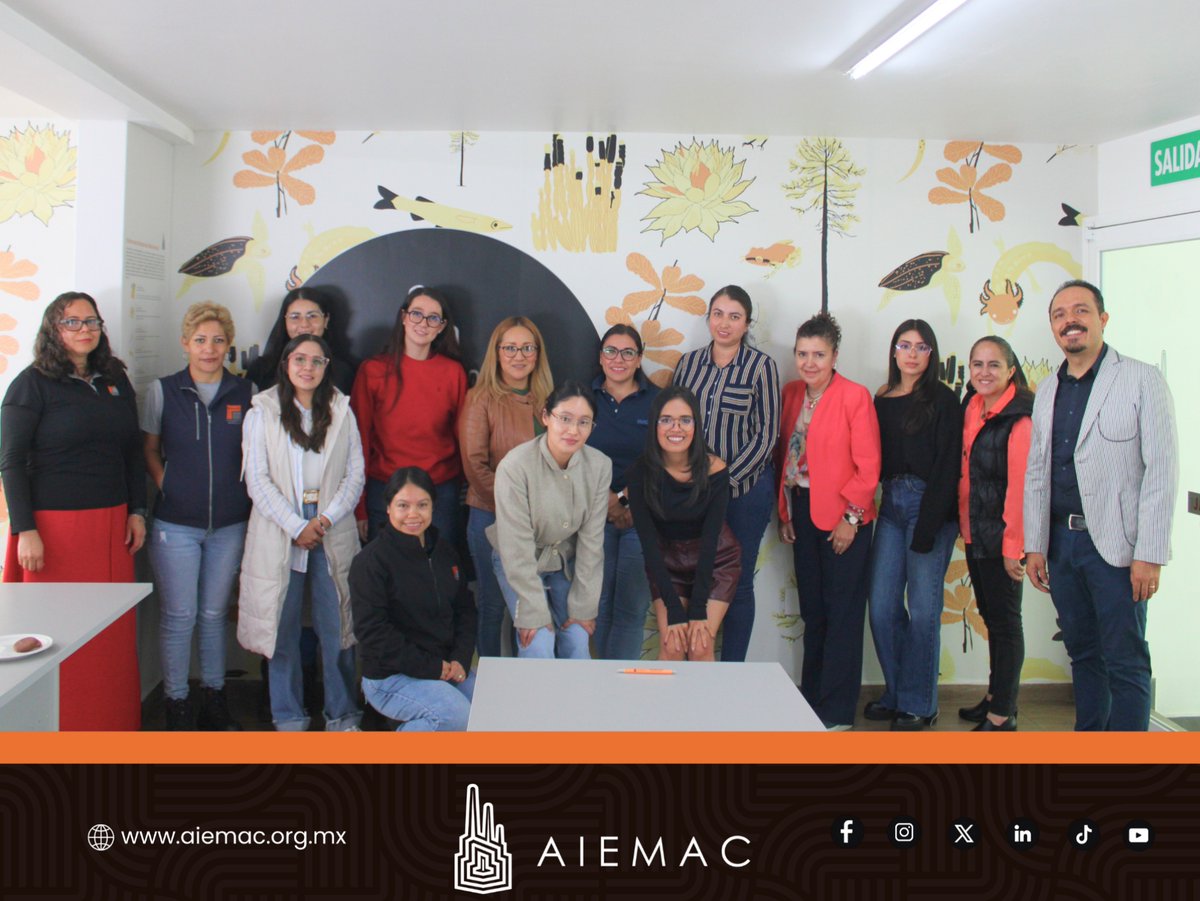aiemac's tweet photo. En colaboración con Nacional Financiera, en AIEMAC llevamos a cabo el curso “Mujeres en la Gestión Empresarial”, fortaleciendo habilidades de liderazgo, gestión de equipos y visión estratégica. ✨

Gracias a todas las participantes por formar parte de esta experiencia.

#AIEMAC https://t.co/LhNIl7iJaD
