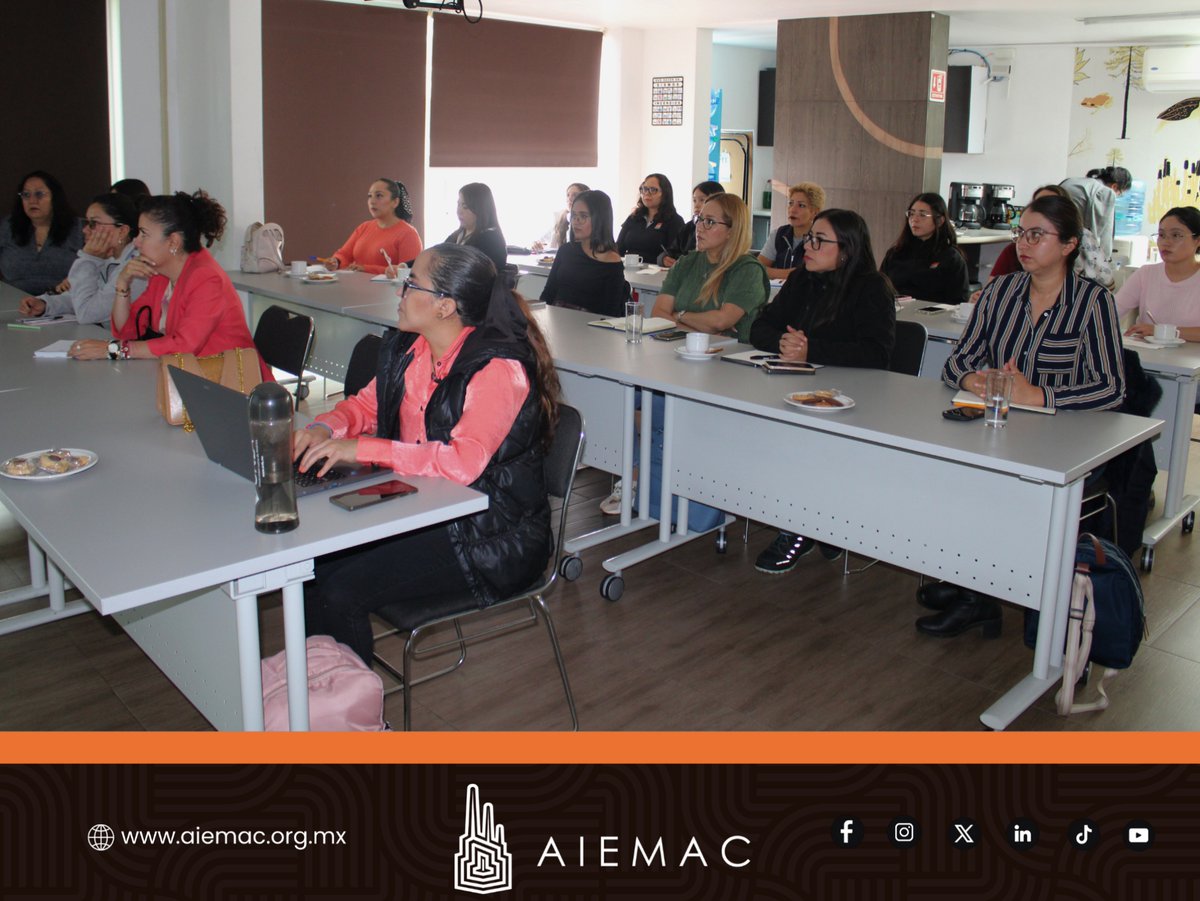 aiemac's tweet photo. En colaboración con Nacional Financiera, en AIEMAC llevamos a cabo el curso “Mujeres en la Gestión Empresarial”, fortaleciendo habilidades de liderazgo, gestión de equipos y visión estratégica. ✨

Gracias a todas las participantes por formar parte de esta experiencia.

#AIEMAC https://t.co/LhNIl7iJaD