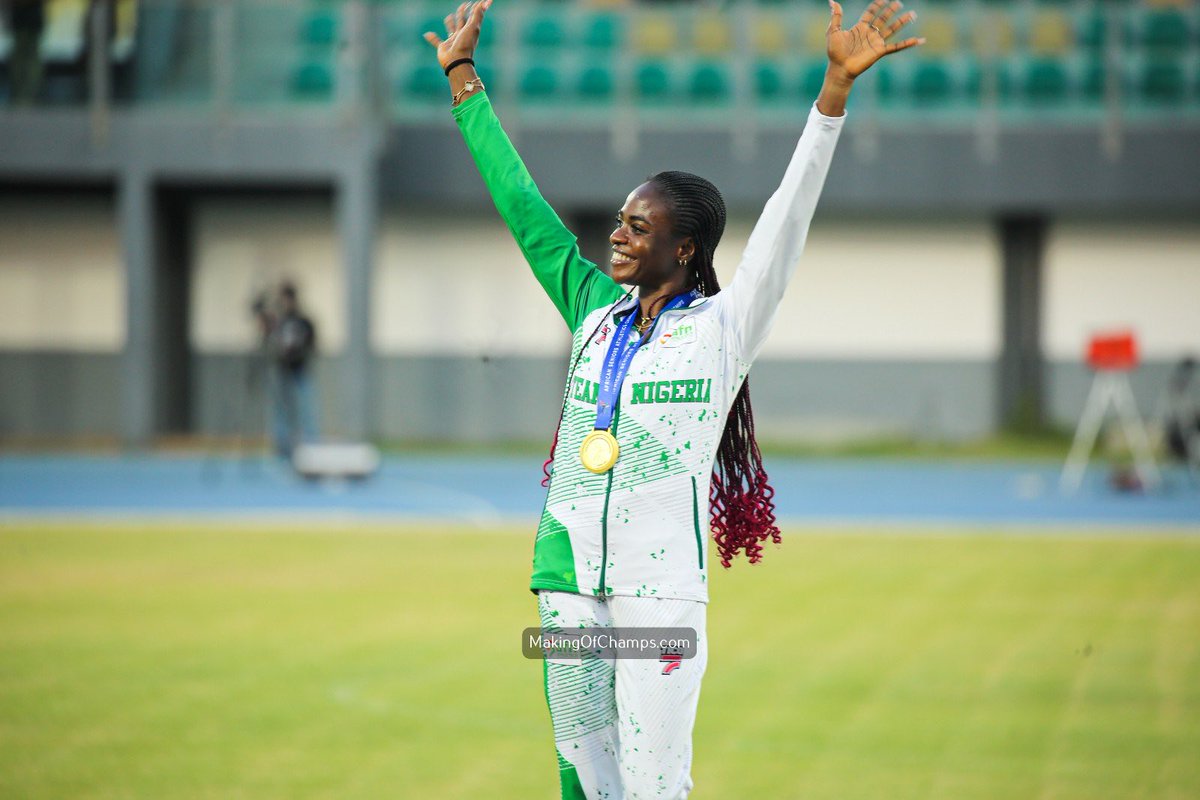 Oluwatobiloba Amusan, OON OLY tweet media