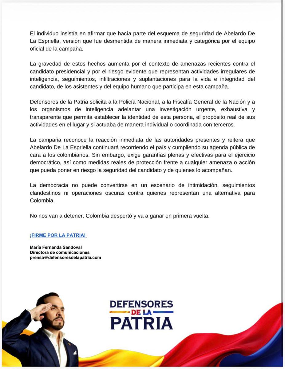 Alejandro De Bedout tweet media