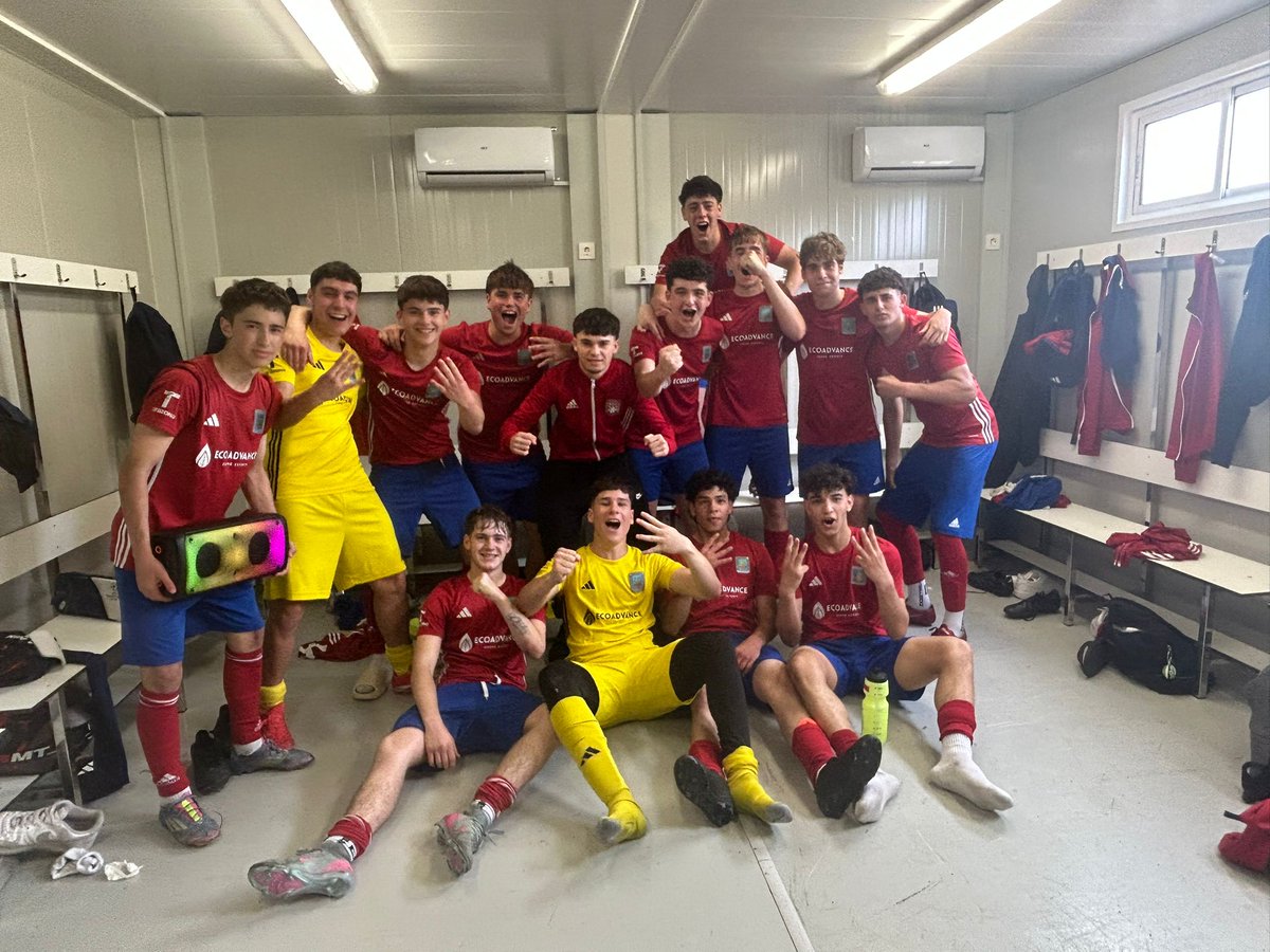SdCantera's tweet photo. 🔴🔵 Victoria el pasado sábado del Juvenil A por 3-2 ante el Calatorao. https://t.co/s2JRzXKSWj