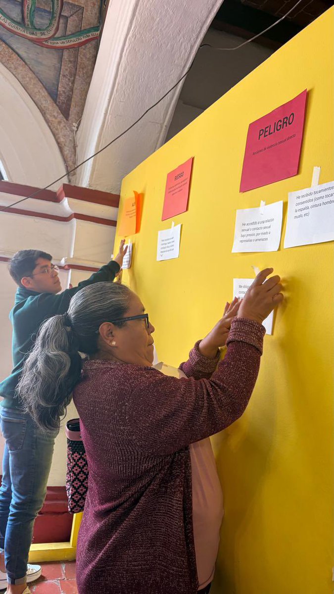 SeMujeresCDMX's tweet photo. Capacitamos a personas servidoras públicas de la @Alcaldia_Coy en el marco de la implementación de su Protocolo de Prevención y Atención al Acoso Sexual

Porque fortalecer herramientas institucionales; impulsan #acciones a una atención más #digna, #informada y #comprometida ✨ https://t.co/bcbE91aTtr
