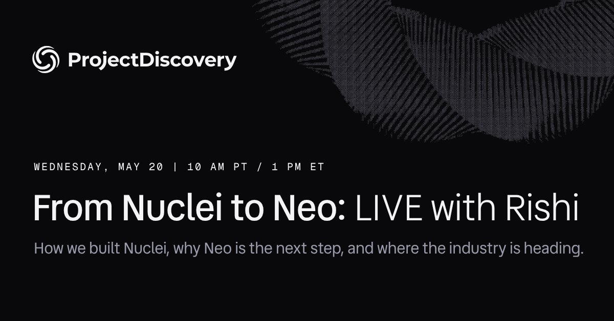 ProjectDiscovery tweet media