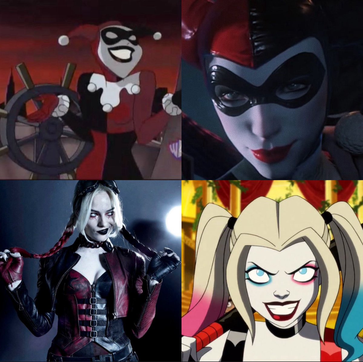 Harley Quinn fan/ glazer❤️🖤♦️ tweet media