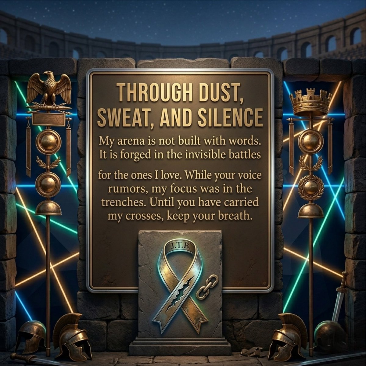CBuerman's tweet photo. Don’t confuse silence for weakness! https://t.co/bTra1JV8Au