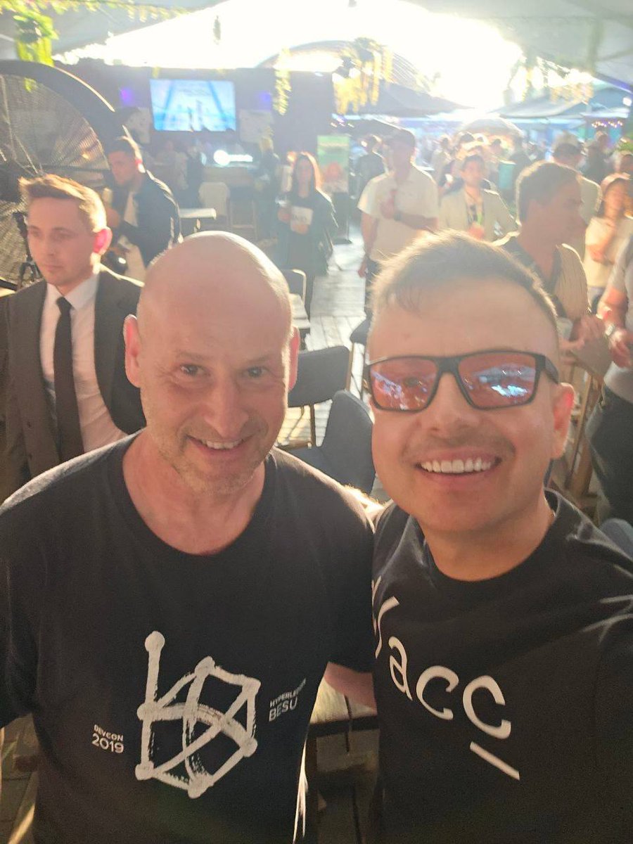 WillRadetsky's tweet photo. It was a great honor for me to meet in person the man who essentially built the foundation of what we use today: from the basics of Ethereum to the infrastructure of Consensys. I admire how deeply he understands the risks of AI and supports the ideas of d/acc.

Right now, as the world races ahead in technology, Joe advocates for keeping human safety at the center of everything. In this, you feel genuine humanity and a sincere desire to protect our shared future. It’s incredibly inspiring to see a leader of his stature thinking not only about business but also about how to protect humanity from global threats.

Huge respect to Joe for his openness, honest dialogue, and for everything he continues to build.