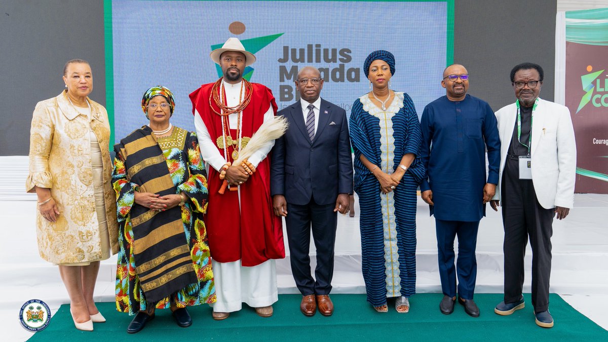 Julius Maada Bio tweet media