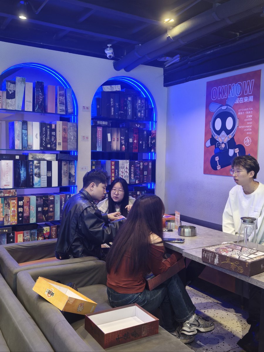 LeilaniSmith69's tweet photo. Just wrapped up the most thrilling mystery escape with my crew at the new downtown board game spot—10/10 plot twists, chaotic team banter, zero boring parts! ♂ #BoardGameNight #MysteryGame https://t.co/yBSCLjXSki