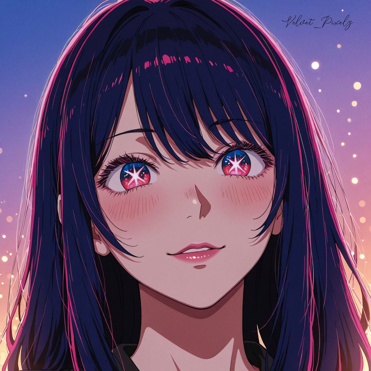 千世ページ Ai Hoshino | Oshi no Ko #AiHoshino #OshinoKo #CustomArt