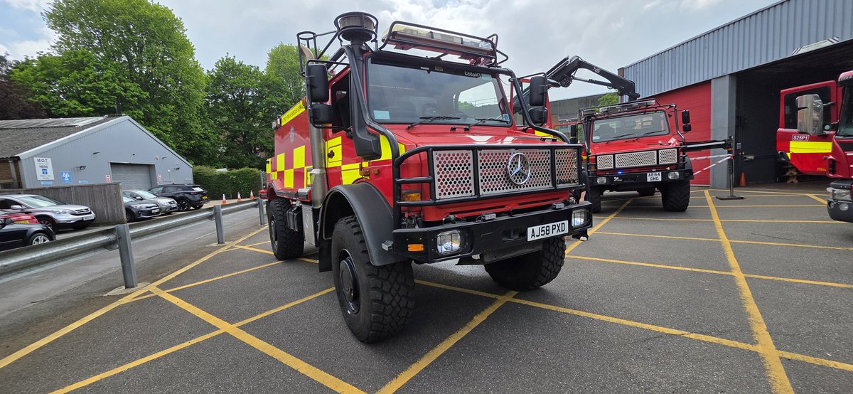 Infosresourcem1's tweet photo. Haselmere's appliances are seen outside on its stations open day. https://t.co/g9KC5nVz2m