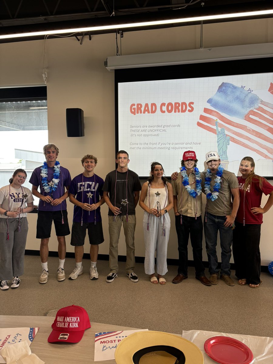 KateBieber200's tweet photo. What an incredible year! 🔥As we wrap up our final chapter meeting at Higley High, we celebrate our 40+ dedicated Club America members. Watching this chapter soar has been inspiring! Huge shoutout to our amazing leaders. Couldn’t be prouder of this exceptional group! 🙌🏼🇺🇸 https://t.co/6iWh7wgWG7
