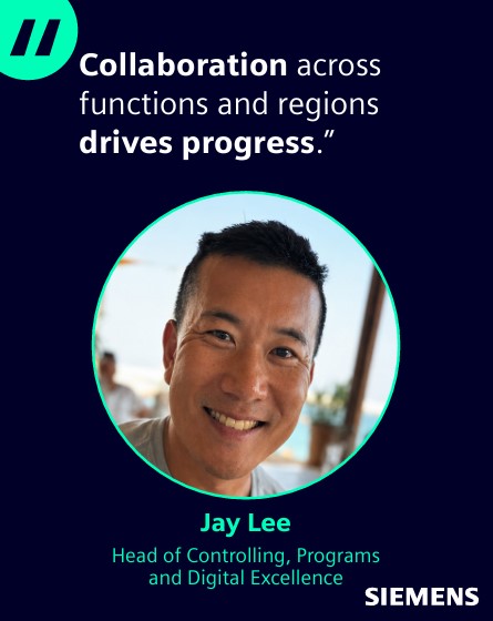 SiemensInfraUSA's tweet photo. As part of our ongoing #Siemens #ImpactMakers series, we celebrate Jay Lee & Sandra Dedic for leading with a #GrowthMindset. By embracing learning, experimentation and new ideas, they help drive innovation and a culture of continuous improvement across Siemens. https://t.co/AOfiE1V1UR