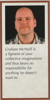 HunterWorldLore's tweet photo. Looking in an old White Dwarf for research and found this lol @GrahamMcNeill https://t.co/x6dHf6lgi0