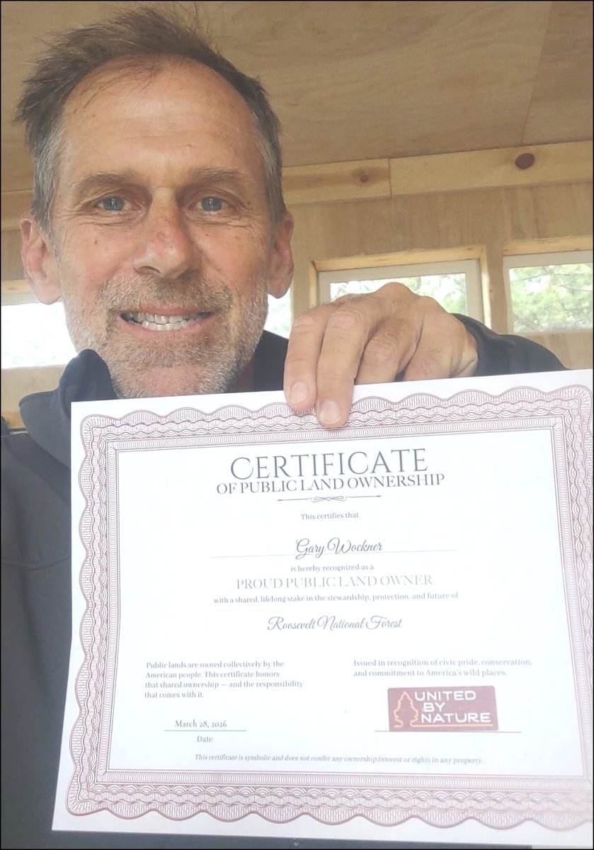 Gary Wockner: Make EARTH Great Again! tweet media
