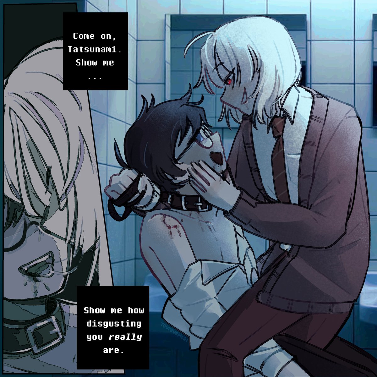tosteurmori's tweet photo. 🌟Hi! I'm Tosteur!🌟
On this account you'll mostly see me slutting out Haru Akinashi from Saihate Station, as well as some occasional OMORI art (Haru my bottom boywife ily 🫦🫦)
🔞THIS ACCOUNT CONTAINS NSFW! Minors do not interact!🔞 https://t.co/mTDNYooBO5