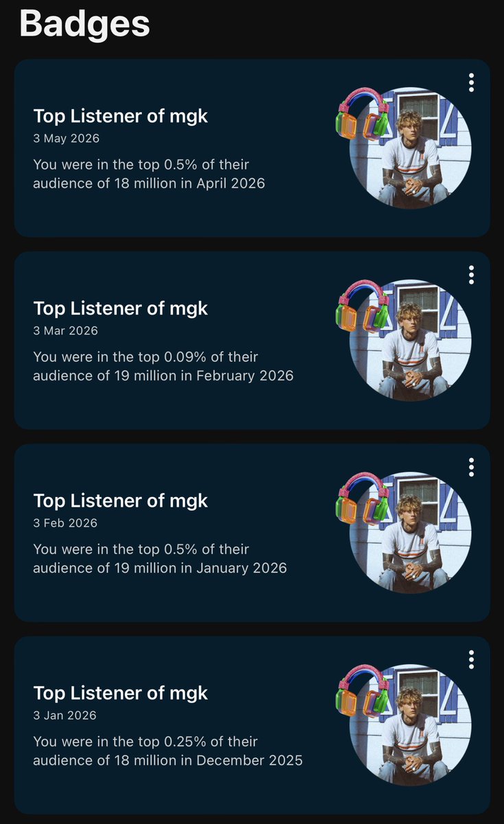 IMILLESTT's tweet photo. All I listen to @machinegunkelly 🎸 https://t.co/5Abwa7NY4x