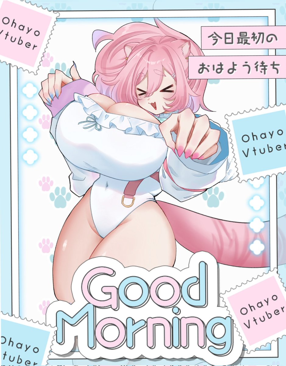 丸猫まるね🐈️🩷🤍🩵新人VTuber tweet media