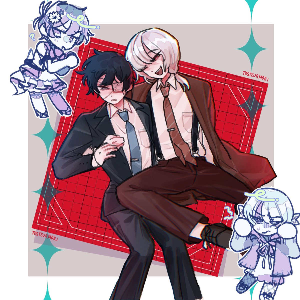 tosteurmori's tweet photo. 🌟Hi! I'm Tosteur!🌟
On this account you'll mostly see me slutting out Haru Akinashi from Saihate Station, as well as some occasional OMORI art (Haru my bottom boywife ily 🫦🫦)
🔞THIS ACCOUNT CONTAINS NSFW! Minors do not interact!🔞 https://t.co/mTDNYooBO5