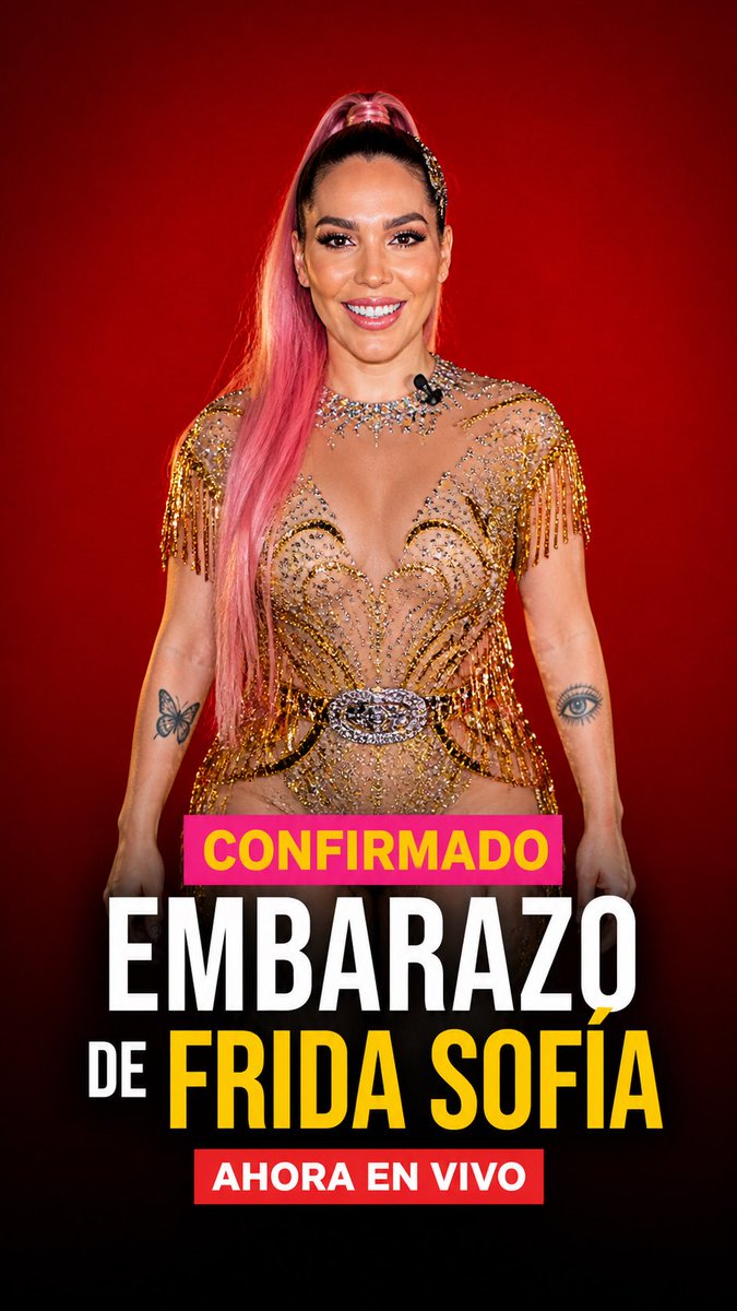 JavierCeriani's tweet photo. Frida Sofía embarazada! Todos los detalles en mi canal de YouTube: Javier Ceriani Oficial #javierceriani #chisme #Fridasofia #embarazo #alejandraguzman https://t.co/nv3vHYGHwG