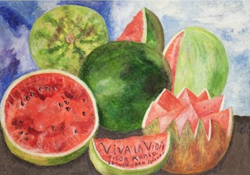 jeonluvxo's tweet photo. حساب متحف Museo Frida Kahlo نشر على الإنستقرام صور لنامجون وهو يزور المتحف بالمكسيك 😭

رسالة نامجون:

“أعزائي Frida y Diego…
لا أستطيع أن أفهم جميع قصصكما، لكن الحياة تستحق أن تُعاش، والحب شيء جميل…
لقد أصبحتُ أكثر تواضعًا.
سيظل إرثكما متألقًا، وسيُلهم أجيالًا كثيرة… https://t.co/eXJJmncFt1