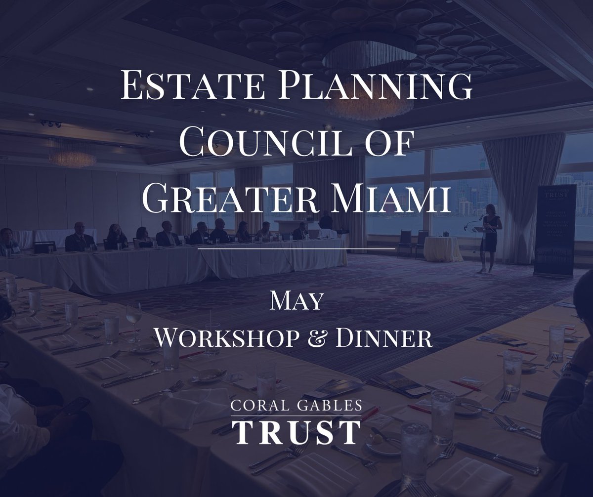 CGTrust's tweet photo. We had the pleasure of sponsoring the @epc_greatermiami ‘s May workshop and dinner at their new home in the Rusty Pelican. Managing Director John Harris, was joined by Relationship Managers Maria Otero and Natalia Tarazona to celebrate Toby Muir’s award. https://t.co/xCPzcJtih5