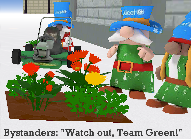 RealAnnaNym's tweet photo. @UplandMe #BlossomGardenChallenge
20A RUNGESTRASSE, Berlin
I used 2 Red Rose, 2 Orange Daisy, 1 Yellow Rose.
Plus 4 Winter Gnomes and 1 Viking Racing Mower.
Life in Upland ❤ - Team Green won this year's 
🌼Berlin Gardening Competition🌼
Team Orange is not happy, takes action 😱 https://t.co/0BVqaq4BAX