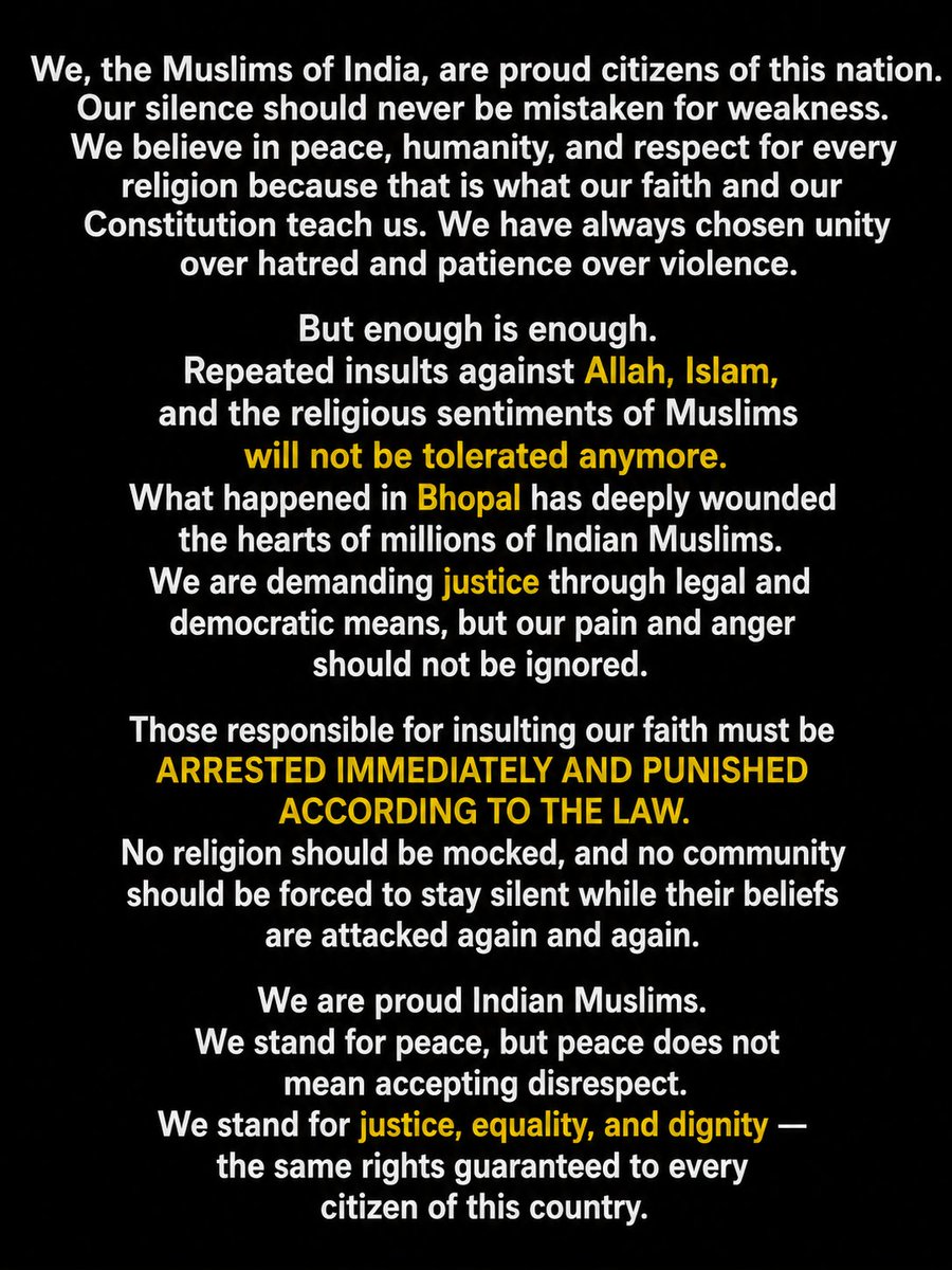 rmfsufiyan's tweet photo. @PMOIndia @CMMadhyaPradesh 
@MPPoliceDeptt #weIndianMuslims https://t.co/uqFiGJ0RfM