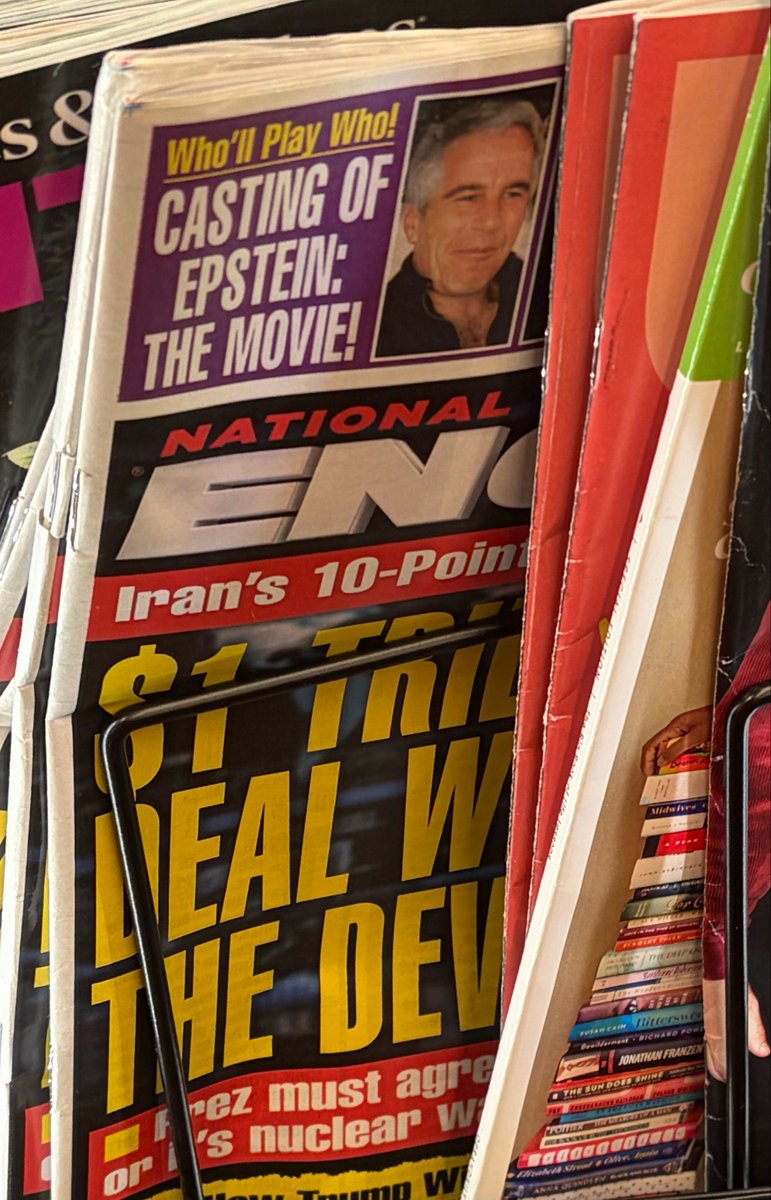 unevenlyposting's tweet photo. thank you for your attention to this matter National Enquirer https://t.co/a7zOxKyL0O