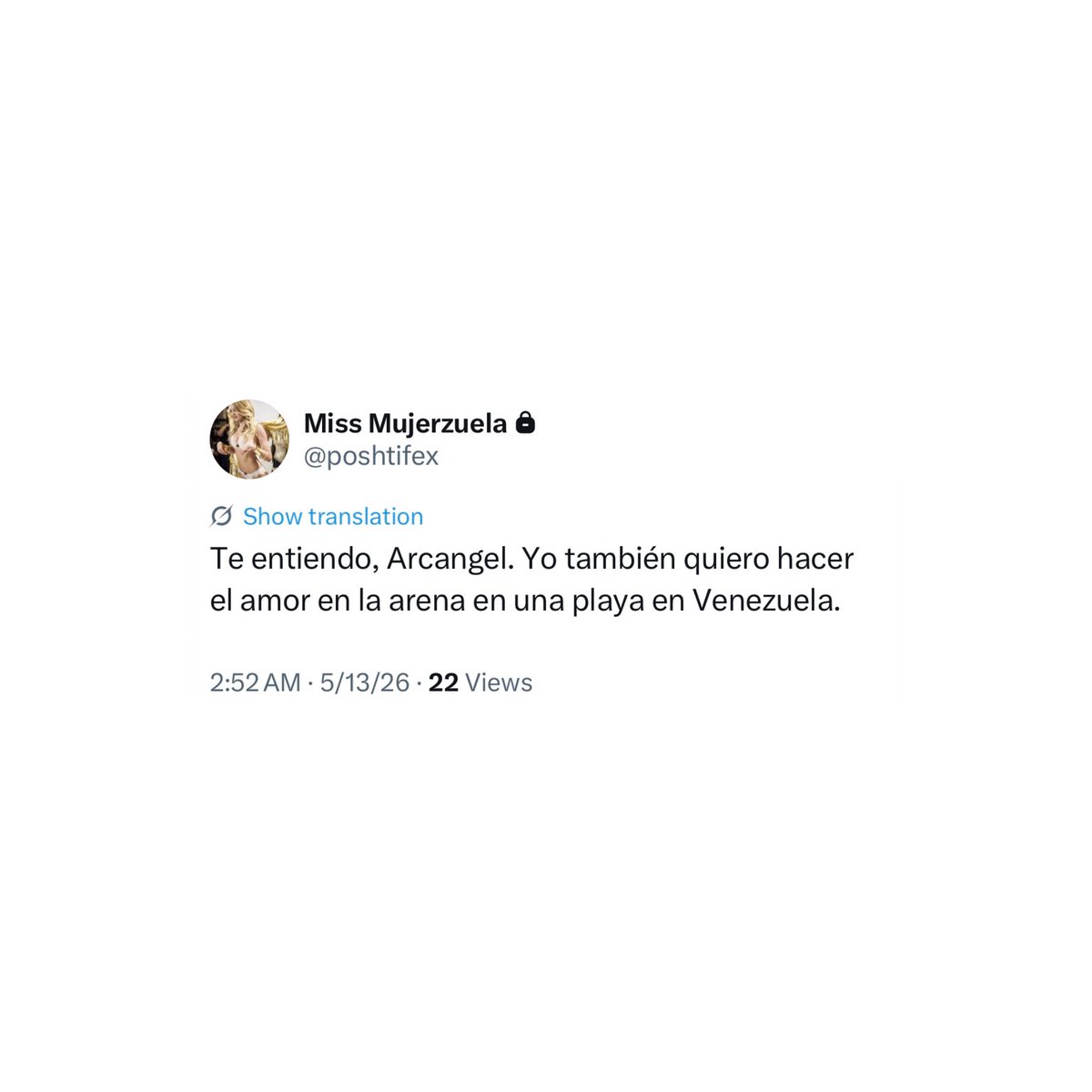 Posh, tweet media
