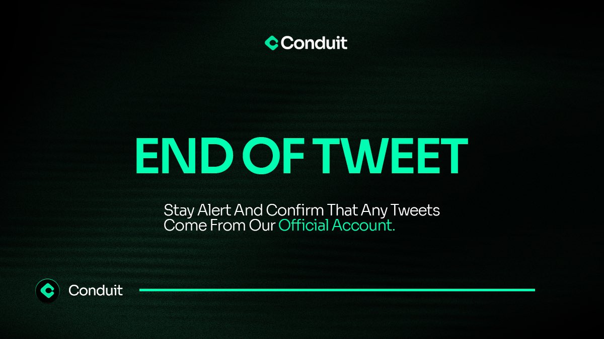 Conduit Pay tweet media