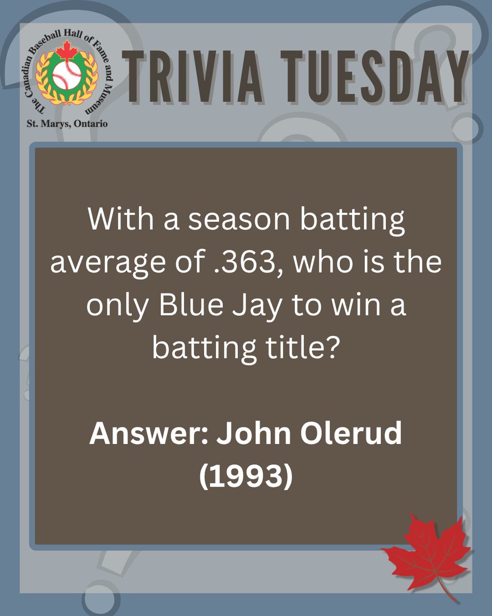 Canadian Baseball Hall of Fame and Museum 🇨🇦⚾️ tweet media