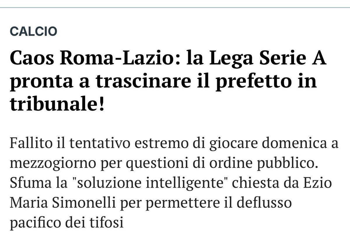 pieronic's tweet photo. @Fabio_Wallys @Debora730614 Ho il sospetto che La Lega Serie A non si presenti in tribunale, non si mai s’indaga davvero! 😂😂 https://t.co/2u4rGRWynh