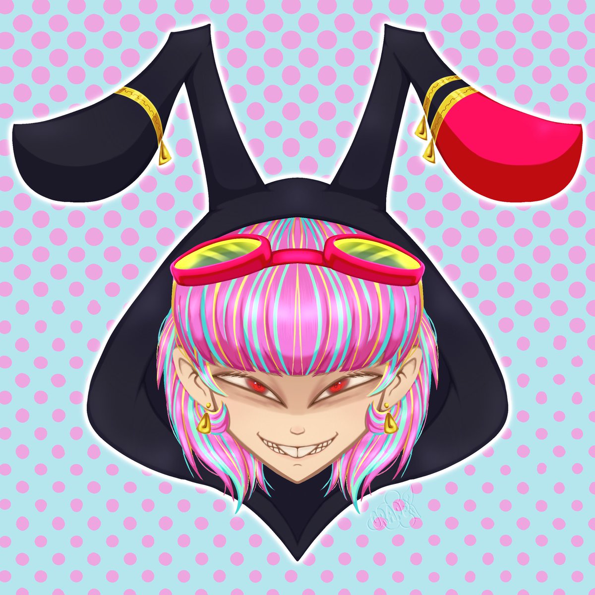 _grapedraws_'s tweet photo. Cunning Rabbit 🐰 

#nanbaka #ナンバカ https://t.co/ACzU0ziv31