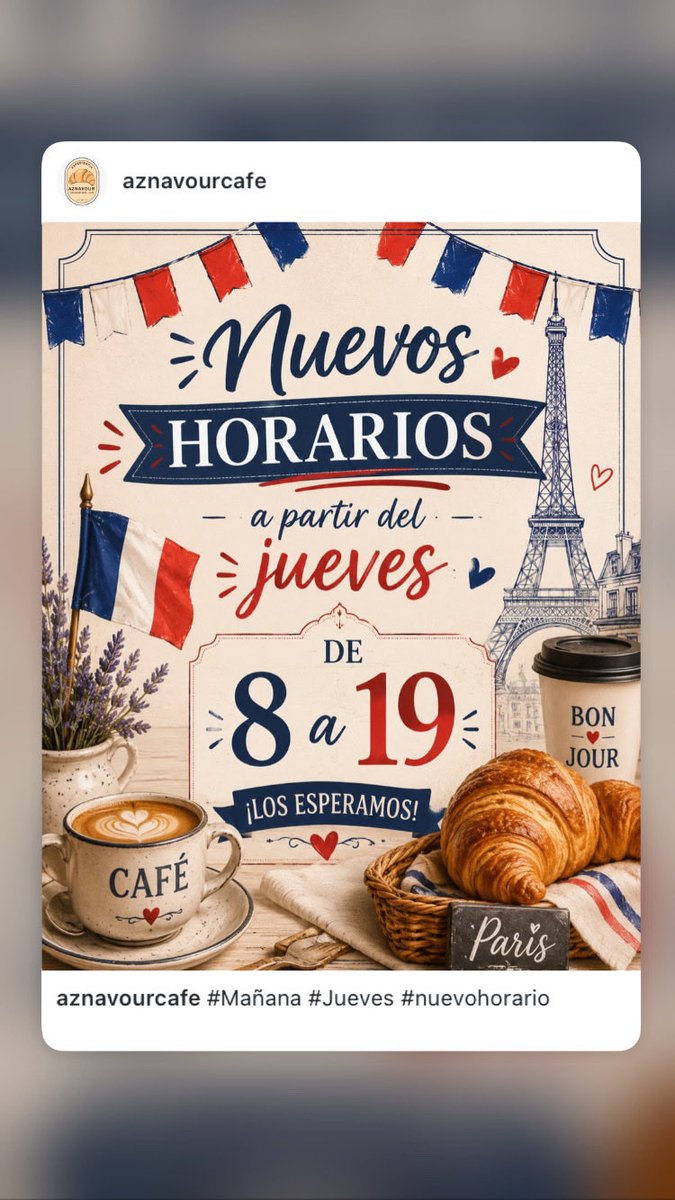 aznavourcafe's tweet photo. A desayunar en Aznavour! https://t.co/cxuPNhQfNA