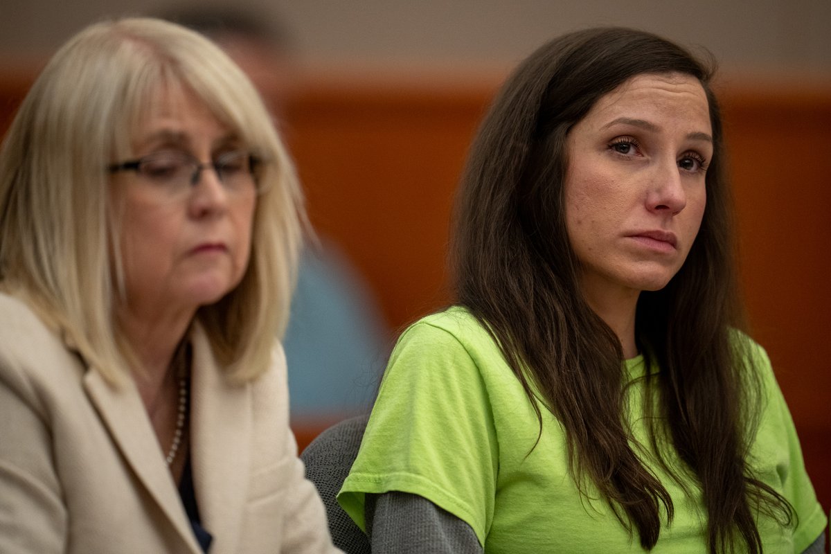 brian_schnee's tweet photo. #BREAKING: Kouri Richins has been sentenced life without the possibily of parole for the murder of her husband Eric Richins.  
Count 1 - Aggravated Murder - life without parole. 
Count 2 - Attempted Agg. Murder - 5 to life. 
Count 3 - Insurance Fraud - 1-15 years. 
Count 4 - Insurance Fraud - 1-15 years. 
Count 5 - Forgery - Not to exceed 5 years.  

Counts 2-5 will run consecutively. Court imposes no fines.

@KUTV2News | #KouriRichins