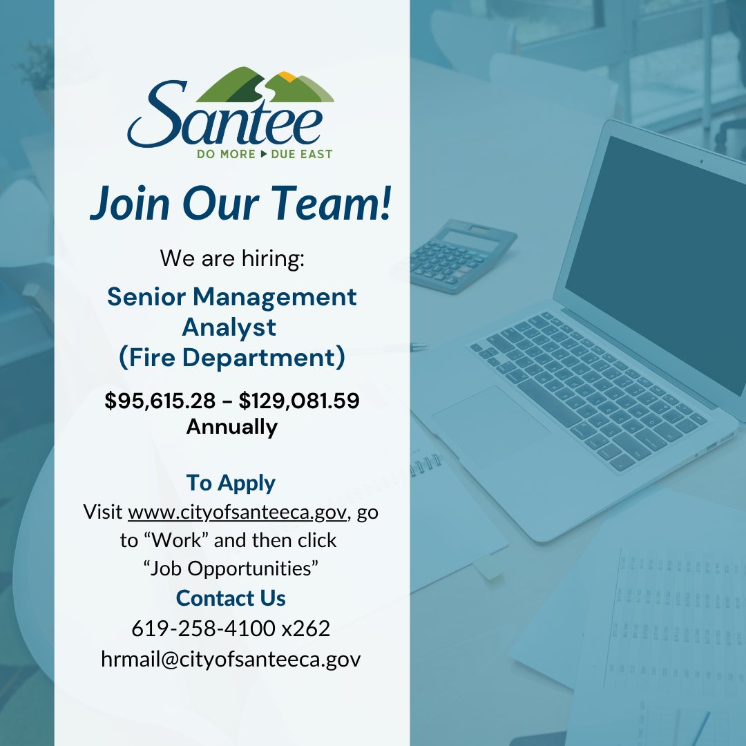 City of Santee tweet media