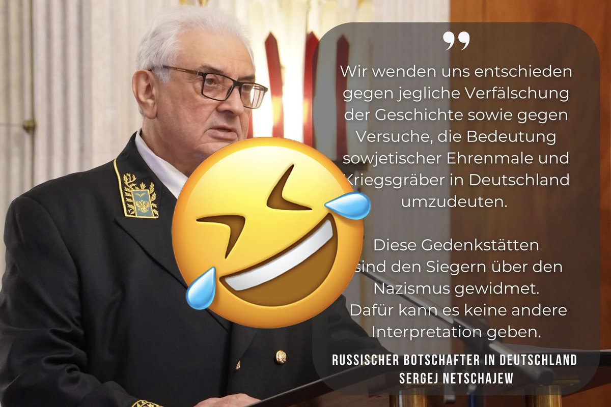 gtorges's tweet photo. Die Rote Armee brachte keine Freiheit. Sie ersetzte nur den Nazi-Terror durch den Kommunistischen Terror. 

Freiheit erhielten die Westsektoren und Westberln durch Briten, Franzosen und Amerikaner. 

Verstanden, @RusBotschaft?
