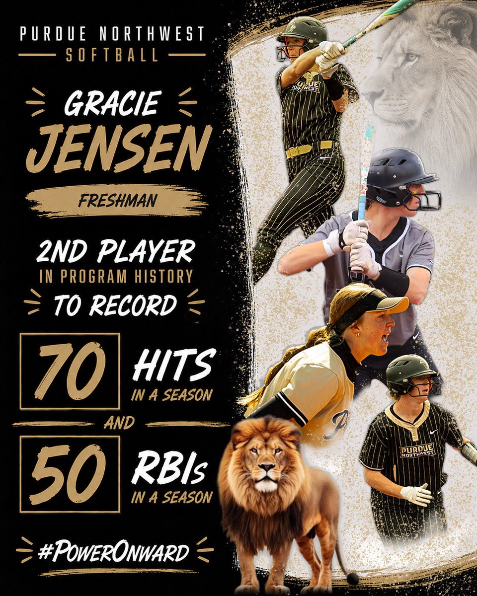 PNWathletics's tweet photo. 🥎WHAT A SEASON🥎

Congratulations to the @PNWSoftball team on a record setting 2026 season!

From new team milestones to incredible individual achievements, this group set a new standard and the future is BRIGHT for PNW Softball! 🌟

#PowerOnward 🦁 https://t.co/eBiRieKmmc