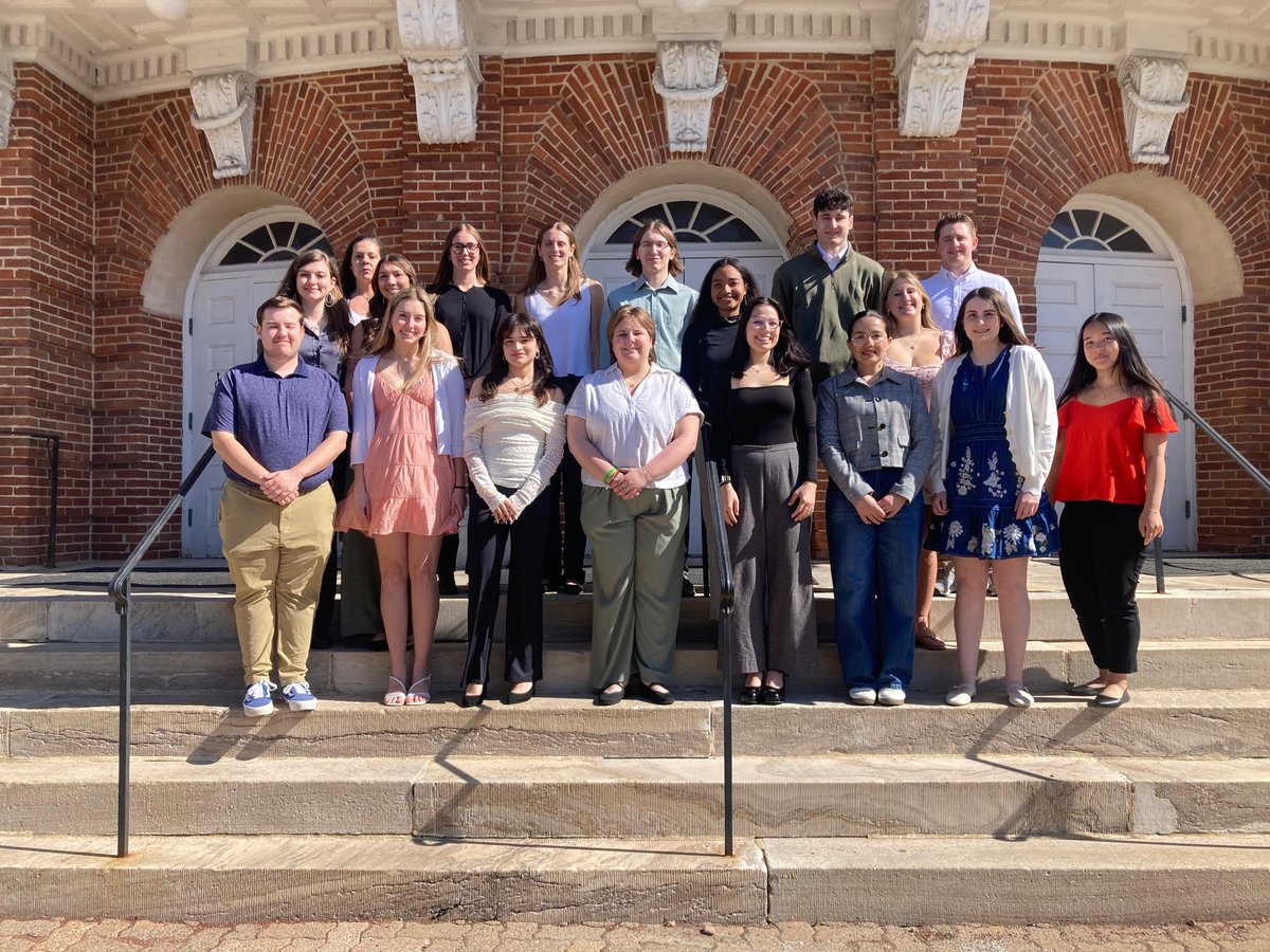 McDanielCollege's tweet photo. Congratulations to the McDaniel students who were inducted this spring into academic honor societies. Click here for the full list of students: https://t.co/r1KOjC3NHP https://t.co/Qq0VuPi9H1