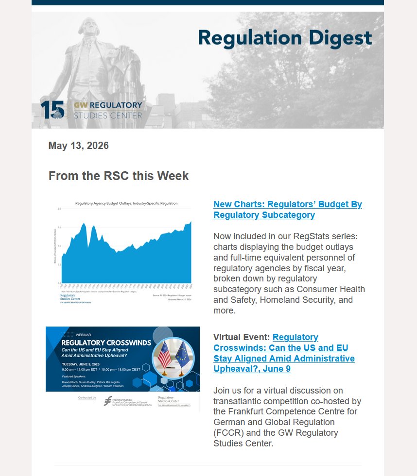 GW Regulatory Studies Center tweet media