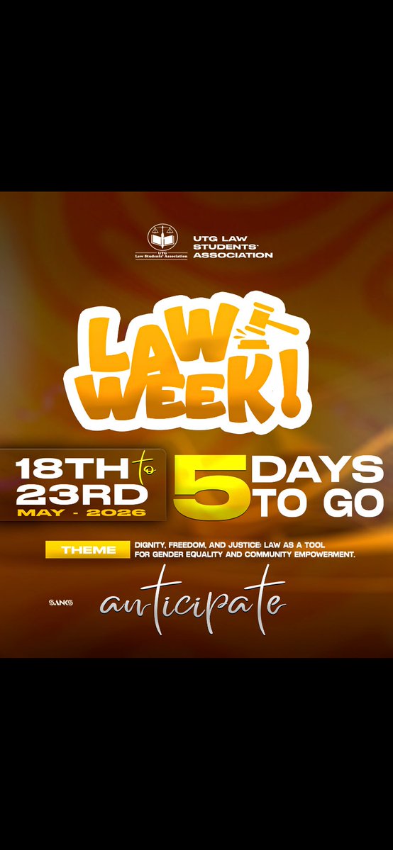 University of The Gambia Law Students’ Association tweet media