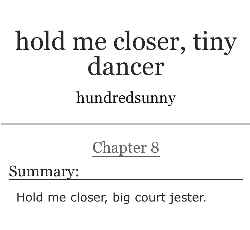 huegyuzzn's tweet photo. #kaijun
hold me closer, tiny dancer
🐧🦊
college au, dancer! cyj, film major! hnk
chapter 8:
https://t.co/oMkJ1MpHRg https://t.co/TFvdzLMNXV