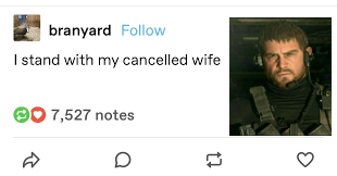 Chris Redfield's T-Dick tweet media