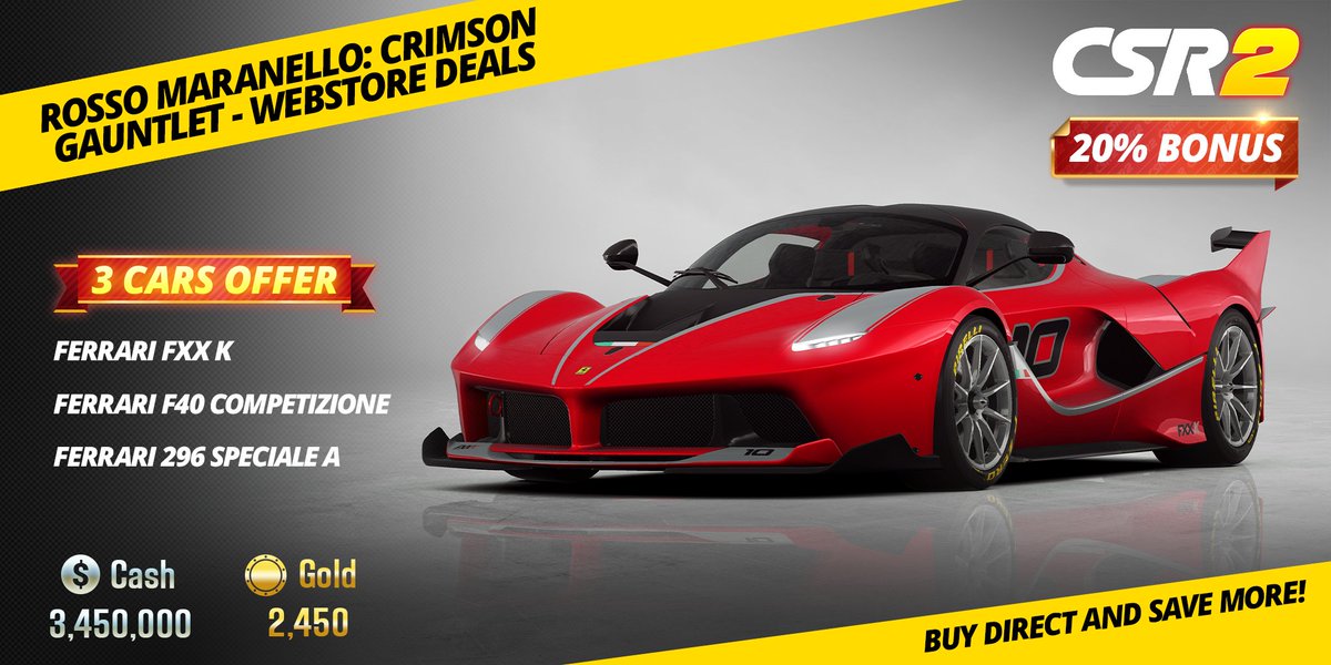 CSR Racing tweet media