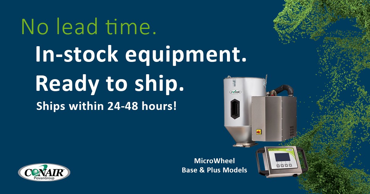 ConairGroup's tweet photo. Full drying performance. Smaller footprint.

The Conair MicroWheel Dryer delivers precise, efficient drying in a compact package.

Microwheel Dryers that ship in 24–48 hours: https://t.co/rox8oPtRyt https://t.co/Ktg9UhXDrv