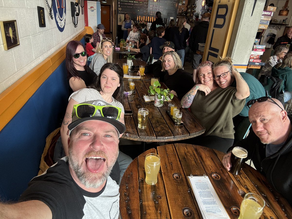 craftbrewjester's tweet photo. Brewstop #45 on the #questtobreak100in2026 was #beaconbrewing we had a couple add ons to the gang and we had a good time as always https://t.co/IUmue6xrwF