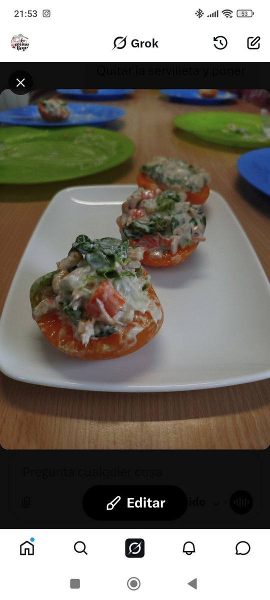 begocaceres's tweet photo. ENSALADA TROPICAL DE MELOCOTÓN 
#talleresdecocinainfantil #pequechef #cocinarconniños https://t.co/SlBVorw4u1